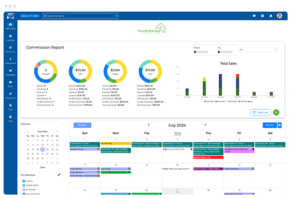 Wise Agent Dashboard